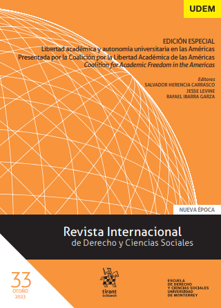REVISTA INTERNACIONAL DE DERECHO Y CIENCIAS SOCIALES Nº 33